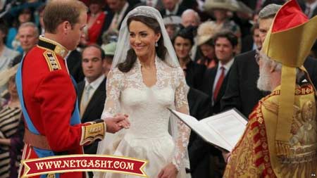 اولین سالگرد عروسی سلطنتی بریتانیا 