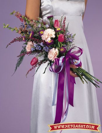 انواع مدل های جدید دسته گل عروس یا گل دست عروس