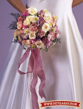 انواع مدل های جدید دسته گل عروس یا گل دست عروس