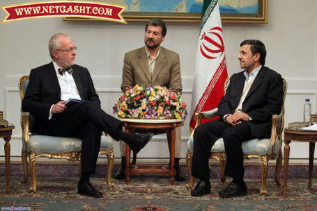 واکنش به موقع احمدی نژاد به رفتار گستاخانه سفیر سوئد