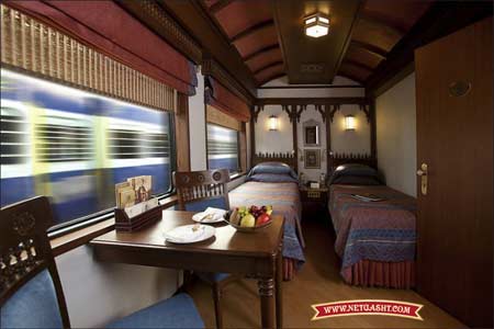 عکس قطار هند هندوستان مناظر 