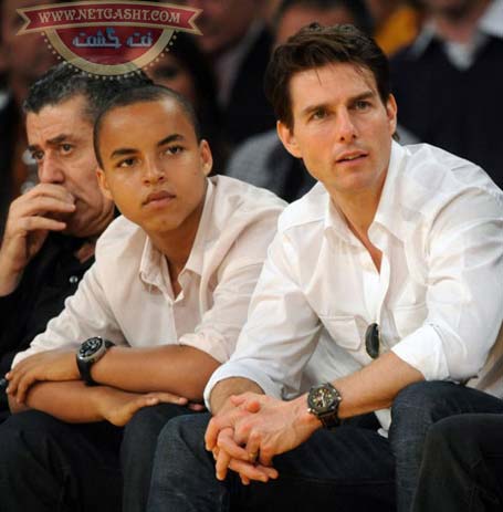 تام کروز و پسرش کانر