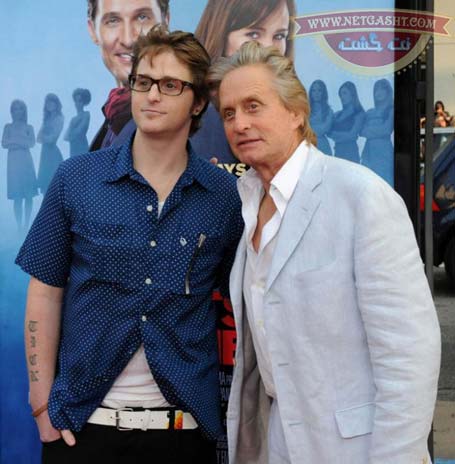مایکل داگلاس و پسرش کامرون