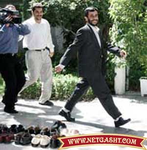 تصاویر خنده دار از احمدی نژاد