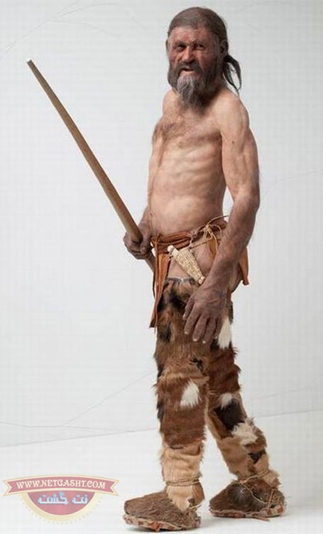 بازسازی چهره واقعی مرد آلپی متعلق به 5000 سال پیش