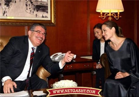 دیدار رئیس جمهور ترکیه و انجلینا جولی