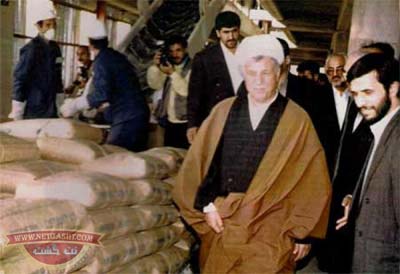 عکس های محمود احمدی نژاد و هاشمی رفسنجانی در کنار هم در اردبیل