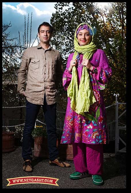 عکسی از نیما فلاح و همسرش سحر ولد ییگی