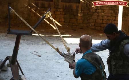 سلاح های دست ساز فوق پیشرفته شورشیان مسلح سوری