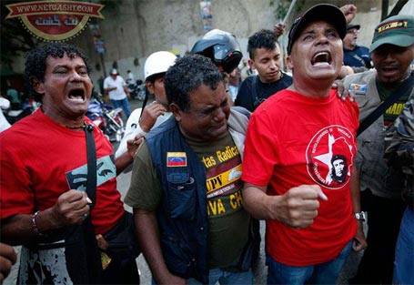 سوگواری مردم ونزوئلا در وداع با هوگو چاوز