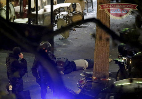 تصاویر انفجار، بمب گذاری و گروگانگیری در شنبه خونین فرانسه