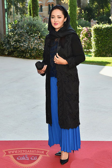 نیکی کریمی در مراسم فرش قرمز جشنواره فیلم ونیز