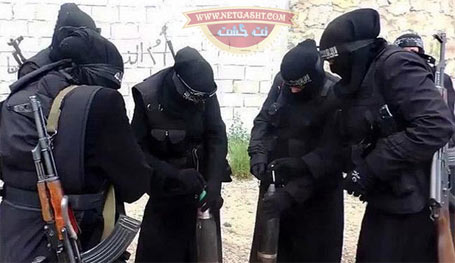 بازگشایی اولین پادگان نظامی زنان انتحاری داعش در موصل + عکس