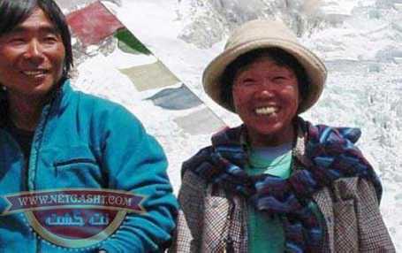 فتح قله اورست توسط پیرزن 73 ساله+ عکس