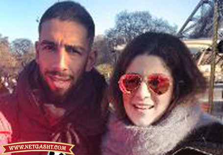 عکسهای اشکان دژاگه، فوتبالیست معروف در کنار همسرش