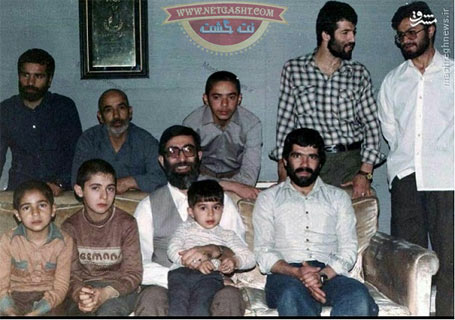 عکس دیده نشده ای از خانواده مقام معظم رهبری - عکس فرزندان رهبر انقلاب
