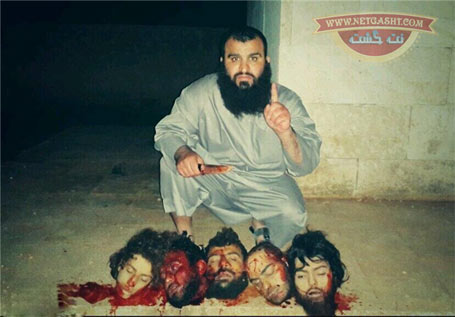 ابوعبدالرحمن جلاد بیرحم داعشی معروف به غول داعشی دستگیر شد +18